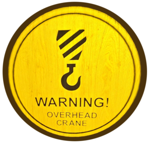 Overhead Crane Safety Zone Lights